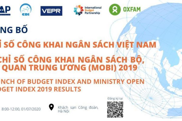Announcement ceremony of Vietnam Open Budget Index (OBI) and Ministry and Central Agency Open Budget Index (MOBI) in 2019