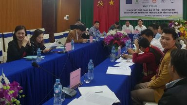 Liên minh Khoáng sản báo cáo tình hình thực thi Luật Tiếp cận thông tin tại Hà Giang