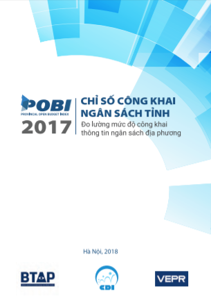 Báo cáo chỉ số công khai ngân sách tỉnh (POBI) năm 2017