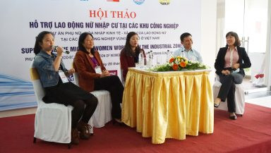 Hội thảo cuối kỳ dự án “Hoà nhập kinh tế – xã hội của lao động nữ tại các KCN vùng ven đô ở Việt Nam”
