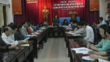Hội nghị đối thoại tham vấn ý kiến đóng góp vào Dự thảo Luật Lao động (sửa đổi) và Luật Công đoàn (sửa đổi) tại huyện Sóc Sơn, thành phố Hà Nội