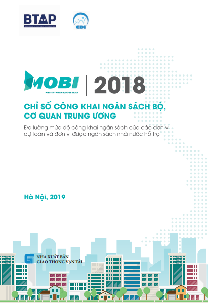 Báo cáo chỉ số công khai Ngân sách Bộ và Cơ quan Trung ương (MOBI) năm 2018