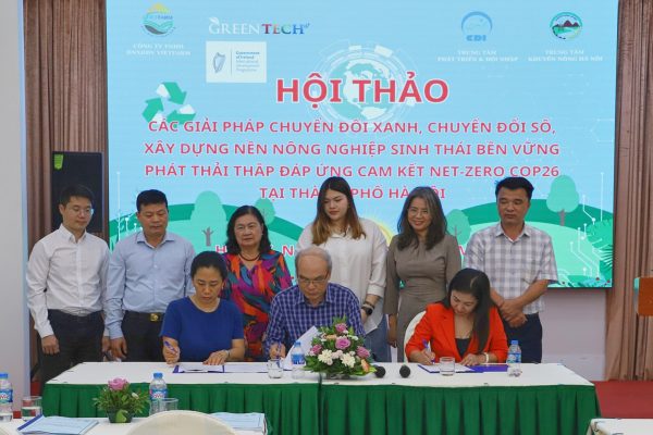 Hội thảo “Chuyển đổi xanh – Chuyển đổi số” thúc đẩy nông nghiệp sinh thái: Bước tiến quan trọng hướng đến NetZero